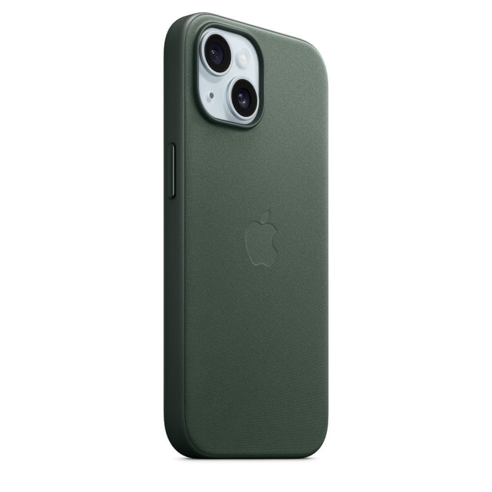 Apple iPhone 15 FineWoven Case with MagSafe - Evergreen