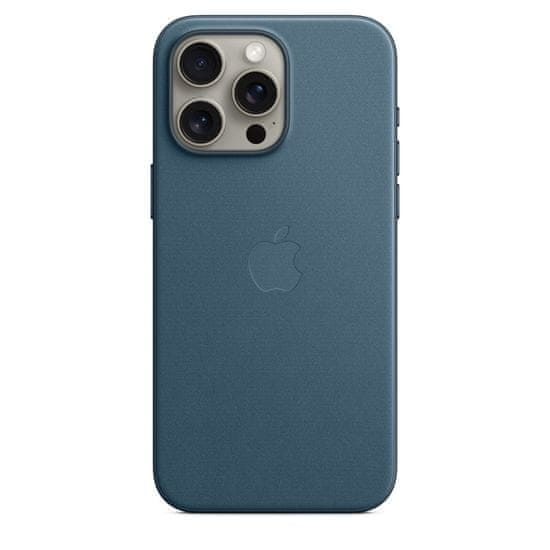 Apple iPhone 15 Pro Max FineWoven Case with MagSafe - Pacific Blue