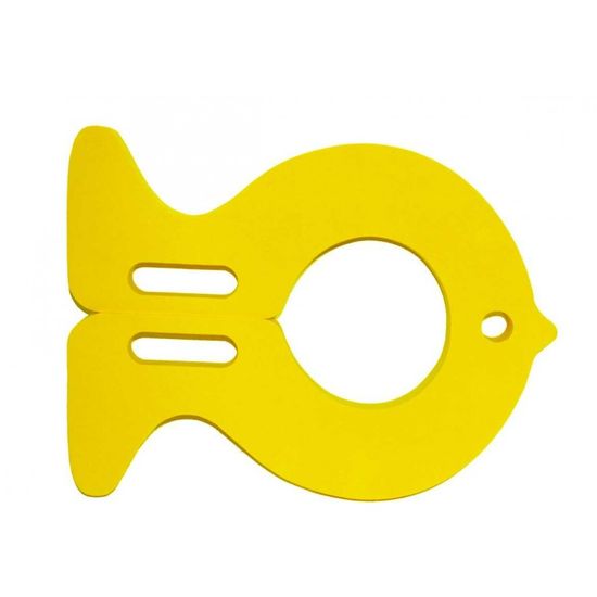 Tutee Plavecká deska RYBA žlutá (30,9x40x3,8cm)