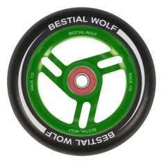 Bestial Wolf Kolečko Race 110 mm černo zelené