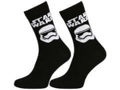 sarcia.eu Černobílé pánské ponožky s obrázkem Stormtroopera STAR WARS 43-46 EU