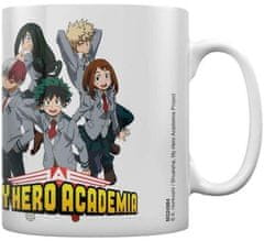 CurePink Keramický hrnek My Hero Academia: School Pose (objem 315 ml)