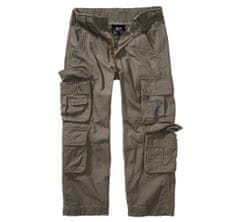 BRANDIT Dětské kalhoty Pure Trouser Olivové Velikost: 122/128