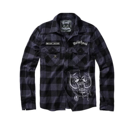 BRANDIT košile Motörhead Vintage Shirt černo-šedá Velikost: S