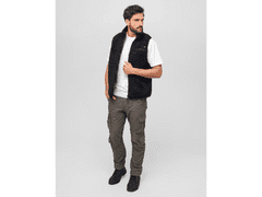 BRANDIT vesta Teddyfleece Vest Men Černá Velikost: S