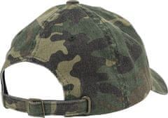 BRANDIT kšiltovka Low Profile Camo Washed Cap Woodland Velikost: OS