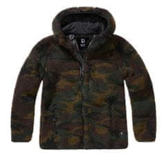 BRANDIT Dámská bunda Teddyfleecejacket hood Woodland Velikost: L