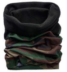 BRANDIT Multifunkční šátek Fleece woodland Velikost: OS