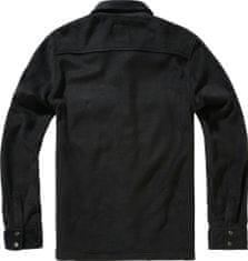 BRANDIT košile Jeff Fleece Shirt Long Sleeve černá Velikost: XXL