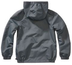 BRANDIT Dětská bunda Summerwindbreaker Frontzip Antracit Velikost: 170/176