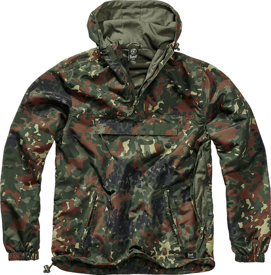 BRANDIT větrovka Summer Windbreaker flecktarn Velikost: 4XL