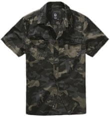 BRANDIT košile Roadstar Shirt 1/2 sleeve Darkcamo Velikost: S