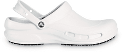 Crocs Work Bistro Clogs Unisex, 41-42 EU, M8W10, Pantofle, Dřeváky, White, Bílá, 10075-100