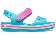 Crocs Crocband Sandals pro děti, 29-30 EU, C12, Sandály, Pantofle, Digital Aqua, Modrá, 12856-4SL