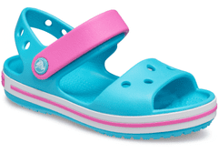 Crocs Crocband Sandals pro děti, 24-25 EU, C8, Sandály, Pantofle, Digital Aqua, Modrá, 12856-4SL