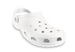 Crocs Classic Clogs Unisex, 42-43 EU, M9W11, Pantofle, Dřeváky, White, Bílá, 10001-100