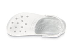 Crocs Classic Clogs Unisex, 42-43 EU, M9W11, Pantofle, Dřeváky, White, Bílá, 10001-100