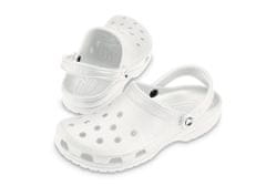 Crocs Classic Clogs pro muže, 46-47 EU, M12, Pantofle, Dřeváky, White, Bílá, 10001-100