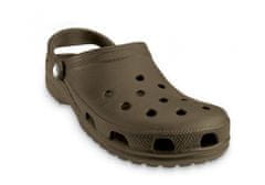 Crocs Classic Clogs Unisex, 36-37 EU, M4W6, Pantofle, Dřeváky, Chocolate, Hnědá, 10001-200