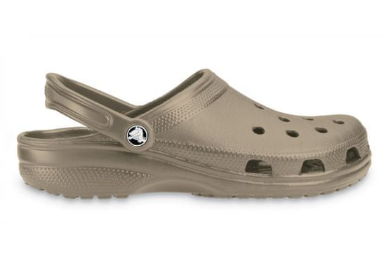 Crocs Classic Clogs Unisex, 43-44 EU, M10W12, Pantofle, Dřeváky, Khaki, Hnědá, 10001-260