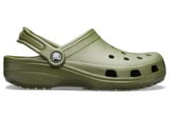 Crocs Classic Clogs Unisex, 41-42 EU, M8W10, Pantofle, Dřeváky, Army Green, Zelená, 10001-309