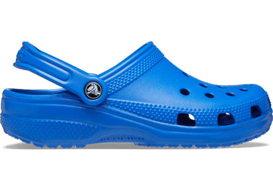 Crocs Classic Clogs Unisex, 43-44 EU, M10W12, Pantofle, Dřeváky, Blue Bolt, Modrá, 10001-4KZ