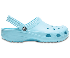 Crocs Classic Clogs Unisex, 39-40 EU, M7W9, Pantofle, Dřeváky, Ice Blue, Modrá, 10001-4O9