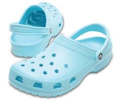 Crocs Classic Clogs Unisex, 36-37 EU, M4W6, Pantofle, Dřeváky, Ice Blue, Modrá, 10001-4O9