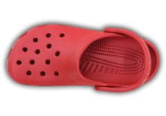 Crocs Classic Clogs Unisex, 43-44 EU, M10W12, Pantofle, Dřeváky, Pepper, Červená, 10001-6EN