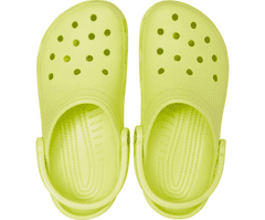 Crocs Classic Clogs Unisex, 39-40 EU, M7W9, Pantofle, Dřeváky, Citrus, Žlutá, 10001-738