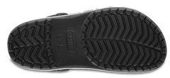 Crocs Bayaband Clogs Unisex, 43-44 EU, M10W12, Pantofle, Dřeváky, Black/White, Černá, 205089-066