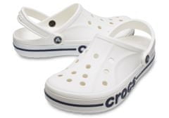 Crocs Bayaband Clogs pro muže, 45-46 EU, M11, Pantofle, Dřeváky, White/Navy, Bílá, 205089-126