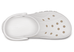 Crocs Bayaband Clogs Unisex, 42-43 EU, M9W11, Pantofle, Dřeváky, White/Navy, Bílá, 205089-126