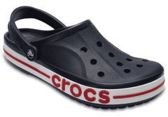 Crocs Bayaband Clogs Unisex, 39-40 EU, M7W9, Pantofle, Dřeváky, Navy/Pepper, Modrá, 205089-4CC