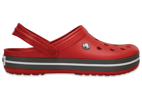 Crocs Crocband Clogs Unisex, 43-44 EU, M10W12, Pantofle, Dřeváky, Pepper, Červená, 11016-6EN