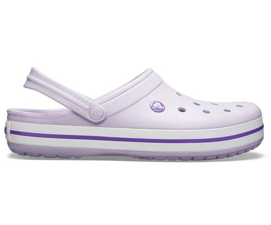 Crocs Crocband Clogs Unisex, 36-37 EU, M4W6, Pantofle, Dřeváky, Lavender/Purple, Fialová, 11016-50Q