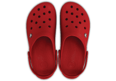 Crocs Crocband Clogs Unisex, 42-43 EU, M9W11, Pantofle, Dřeváky, Pepper, Červená, 11016-6EN