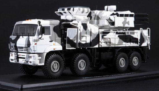 Start Scale Models Pantsir-S1 / SA-22 Greyhound missel system on KAMAZ-6560 (arktická kamufláž), 1/43