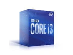 Intel Core i3-10100 3.6GHz/4core/6MB/LGA1200/Graphics/Comet Lake/ s chladičem