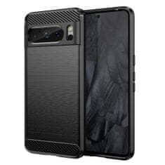 IZMAEL Pouzdro Carbon Bush TPU pre Google Pixel 8 Pro - Černá KP27950