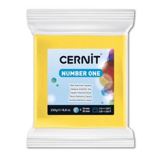 Cernit NUMBER ONE 250g žlutá