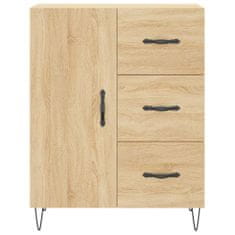 Vidaxl Skříň highboard dub sonoma 69,5 x 34 x 180 cm kompozitní dřevo