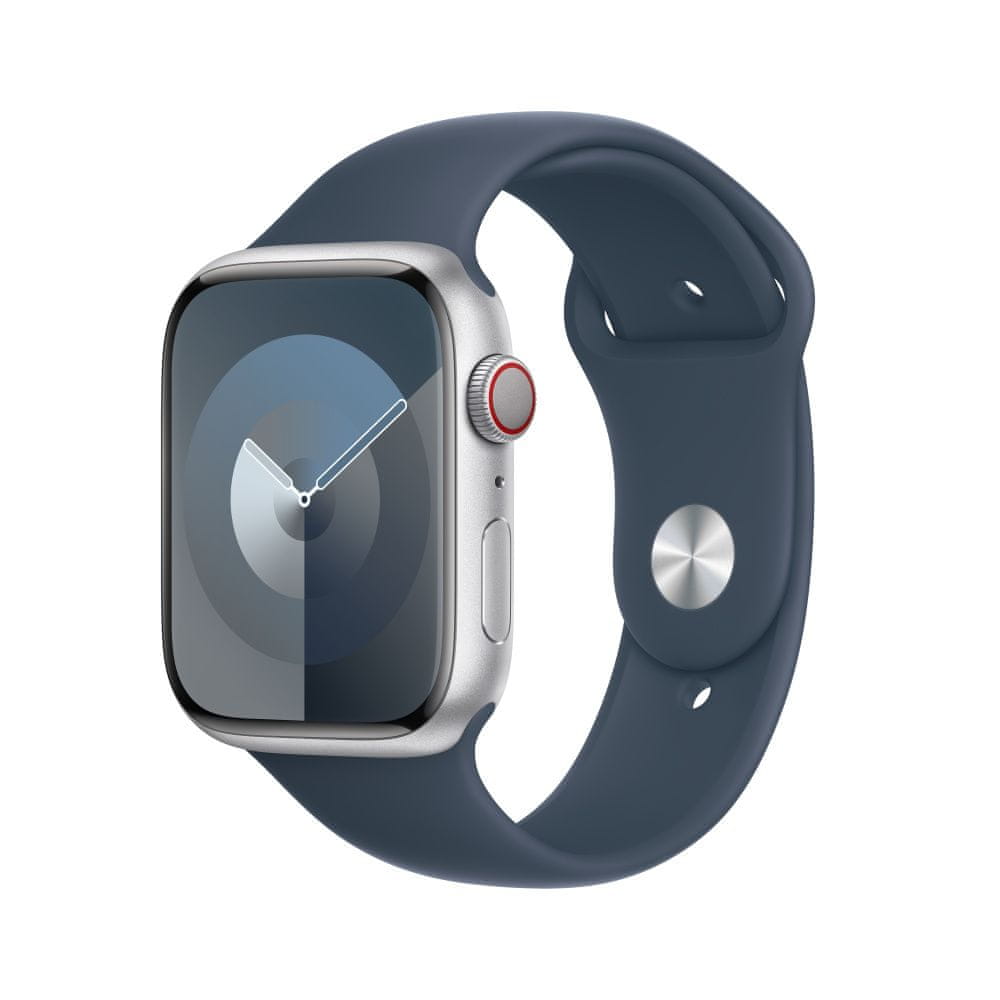 Apple 45mm Storm Blue Sport Band - S/M