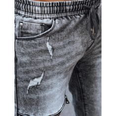 Dstreet Pánské džíny REVA šedé ux4039 S