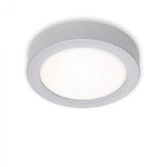 BRILONER BRILONER LED stropní svítidlo, pr. 17 cm, 11 W, matný chrom, 4000 K BRI 7122-414