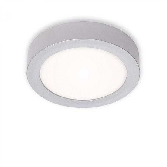 BRILONER BRILONER LED stropní svítidlo, pr. 17 cm, 11 W, matný chrom, 4000 K BRI 7122-414