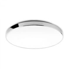 BRILONER BRILONER LED stropní svítidlo, pr. 35,5 cm, 18 W, bílé-chrom BRI 3351-216