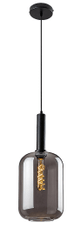 Rabalux Rabalux závěsné svítidlo Lissandra E27 1x MAX 40W matná černá 72101