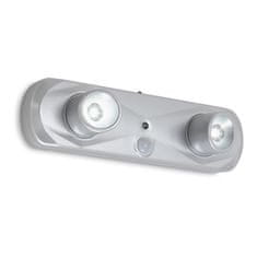 BRILONER BRILONER LED noční lampička 18,6 cm 2x0,17W 17lm stříbrná BRI 2275-024