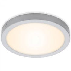 BRILONER BRILONER LED stropní svítidlo, pr. 30 cm, 21 W, matný chrom BRI 7141-014